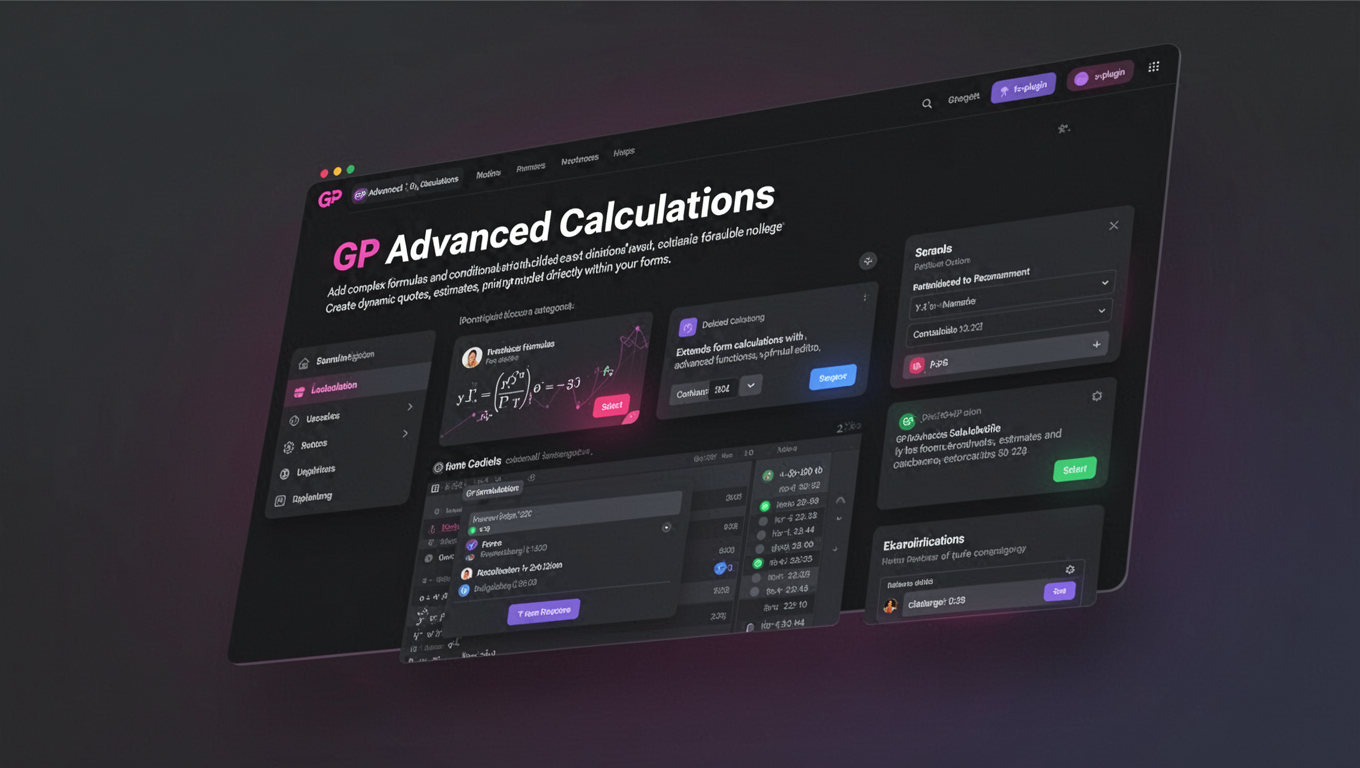 Preview of GP Advanced Calculations