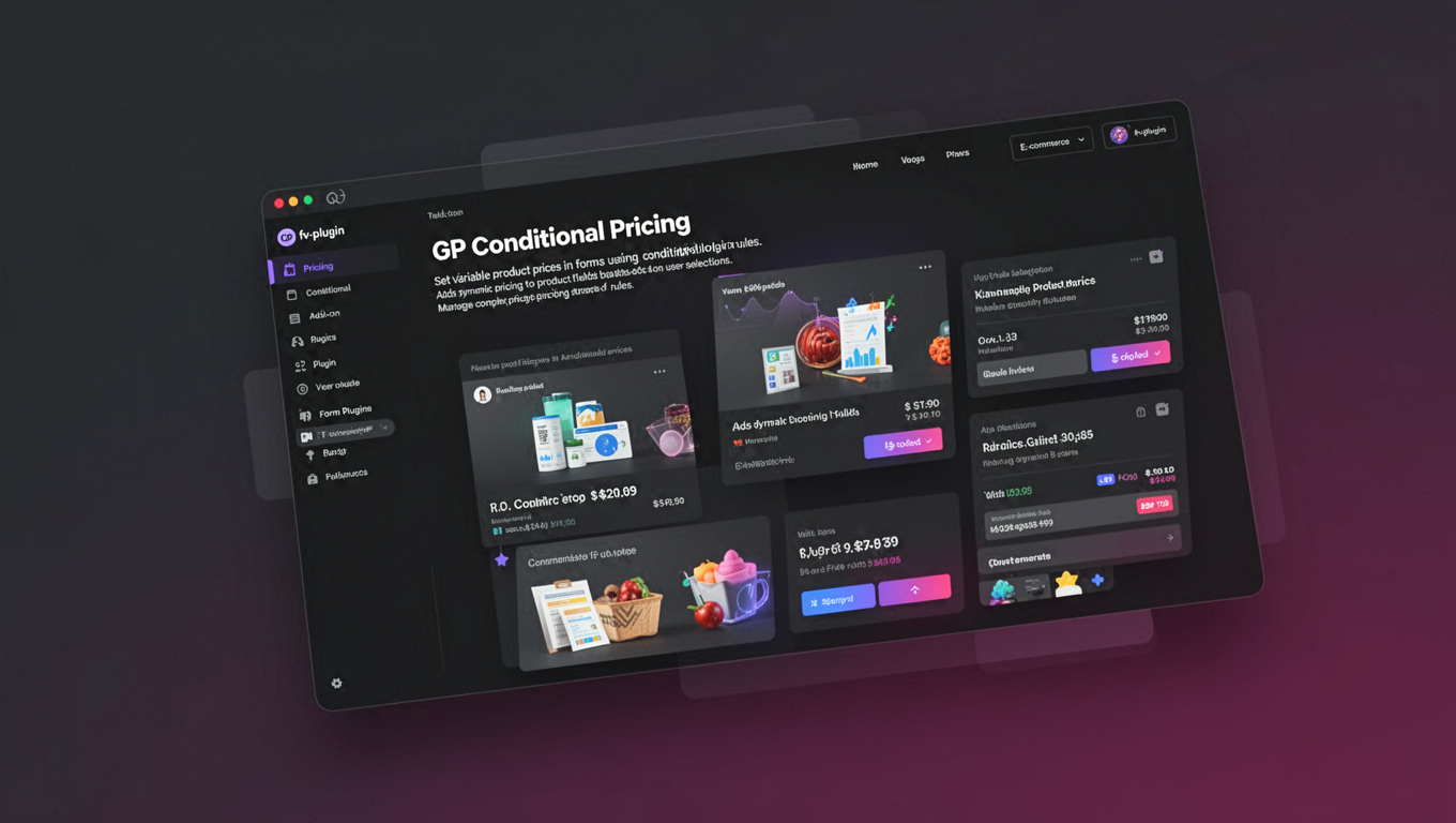 Preview of GP Conditional Pricing