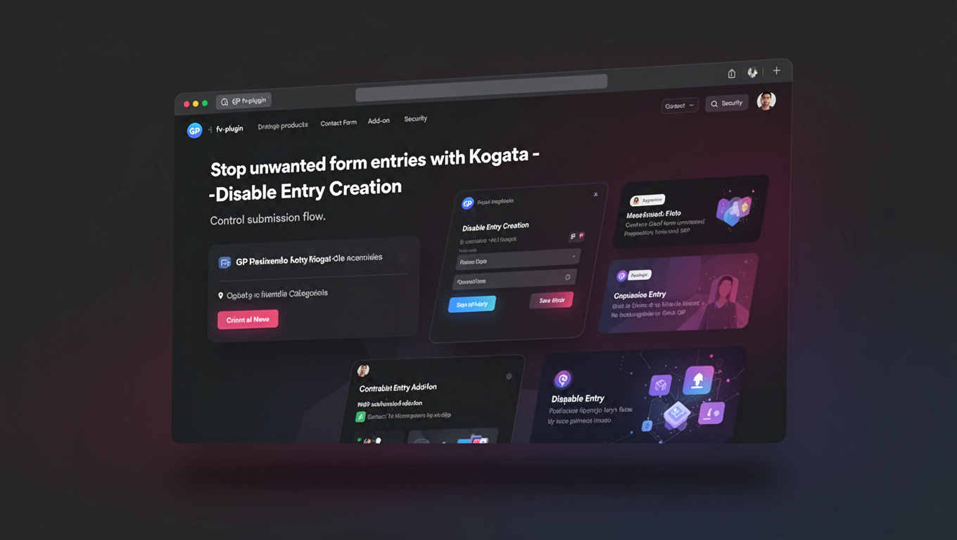 Preview of GP Disable Entry Creation