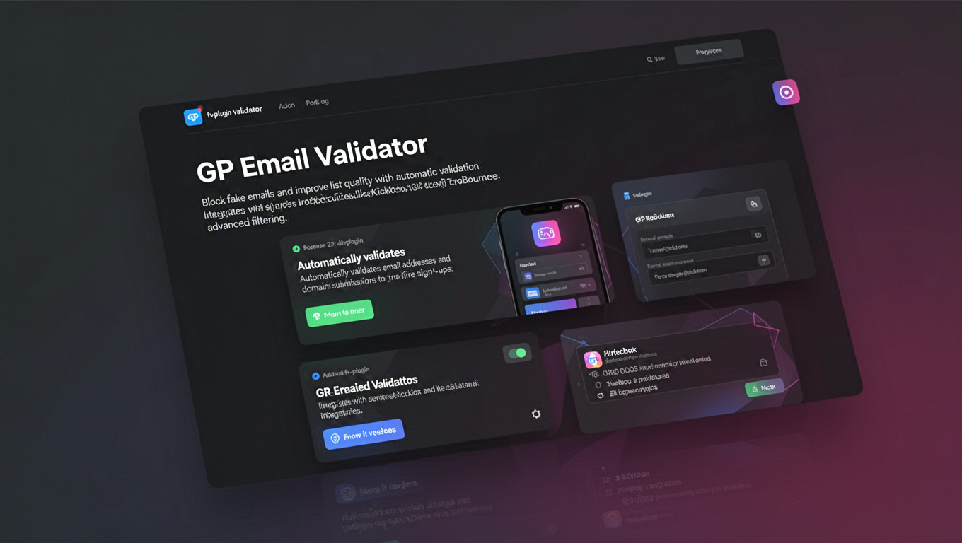 Preview of GP Email Validator