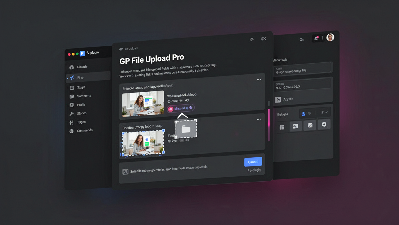 Preview of GP File Upload Pro