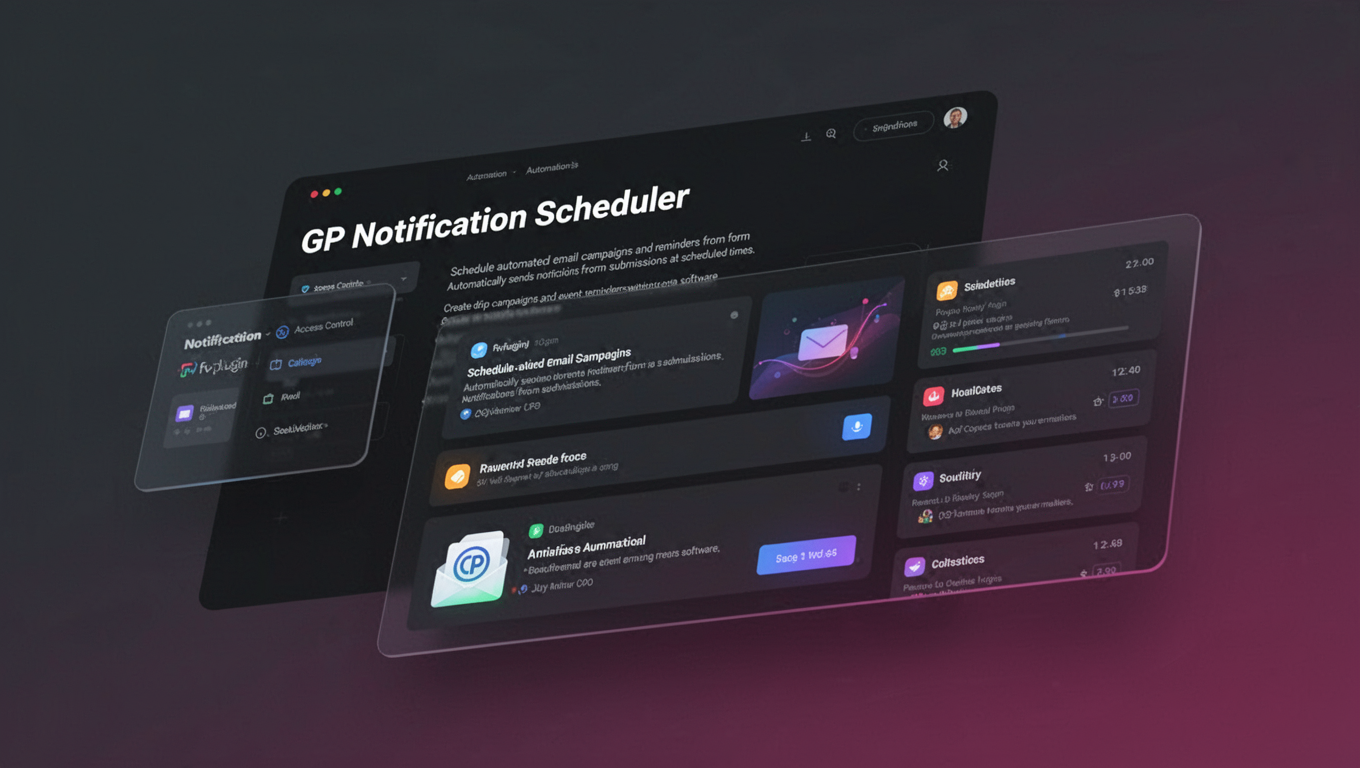 Preview of GP Notification Scheduler