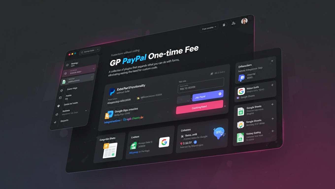 Preview of GP PayPal One-time Fee