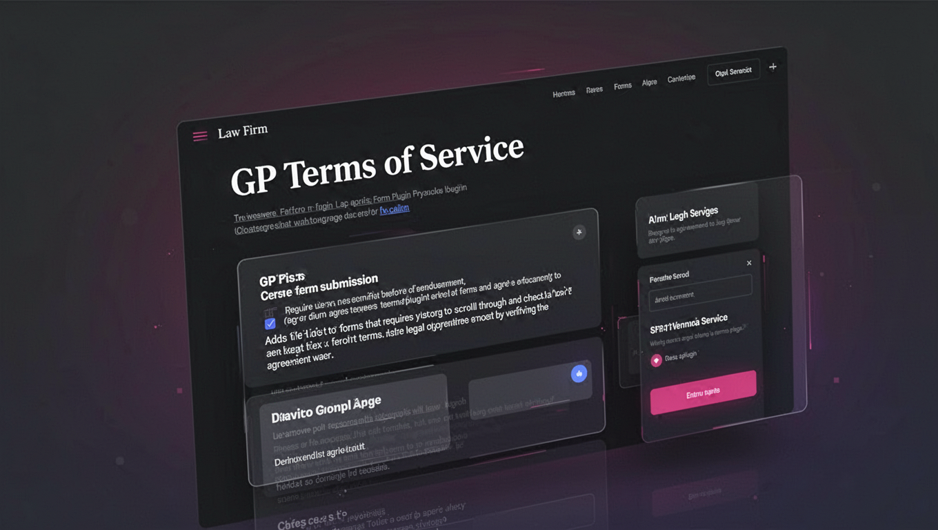 Preview of GP Terms of Service