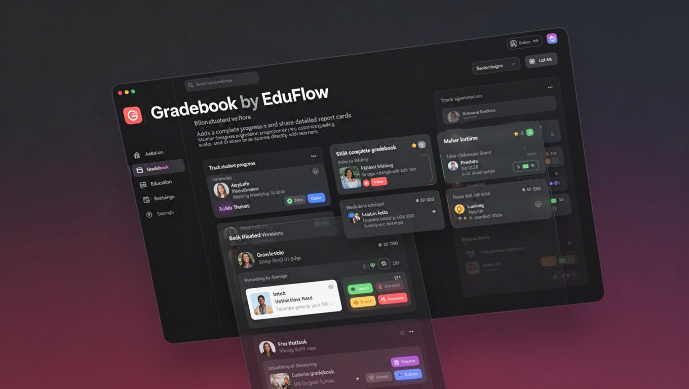 Preview of Gradebook by EduFlow