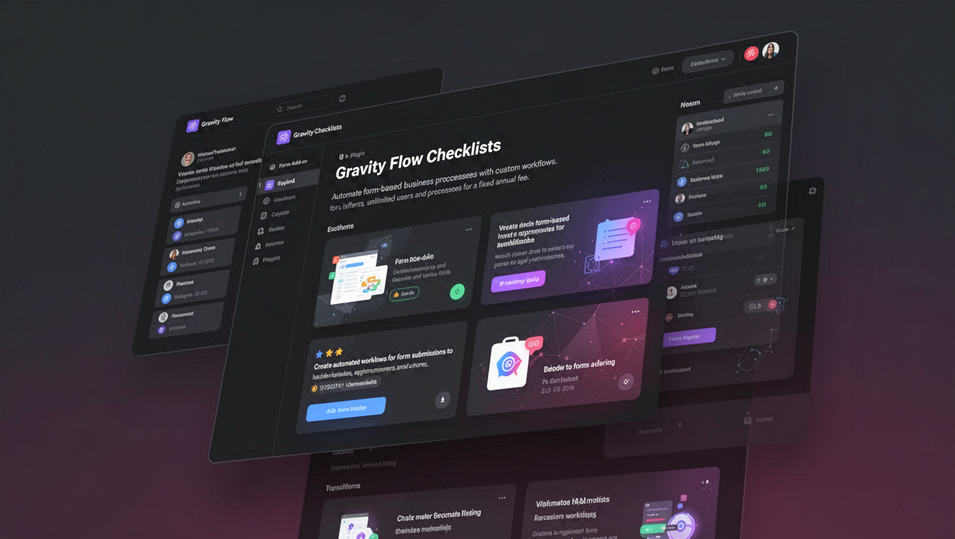 Preview of Gravity Flow Checklists