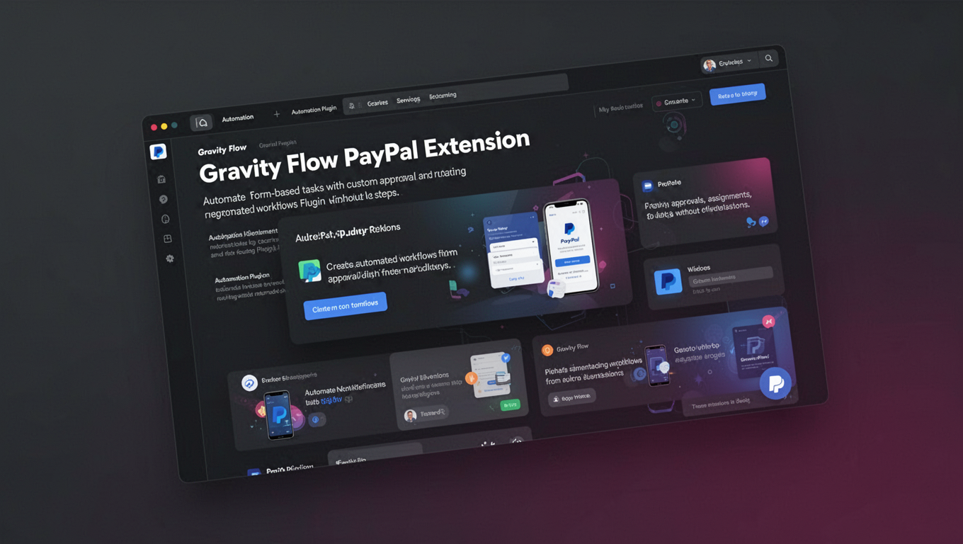 Preview of Gravity Flow PayPal Extension