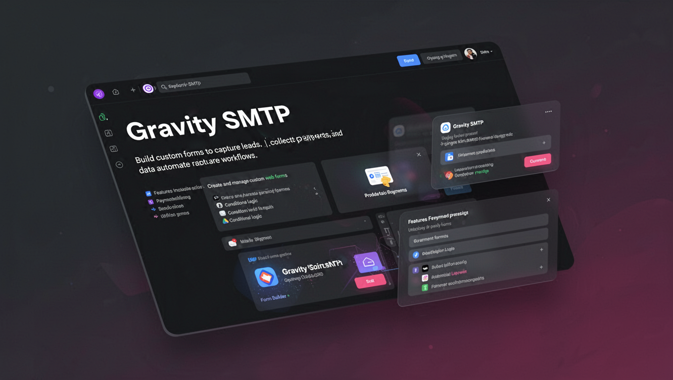 Preview of Gravity SMTP