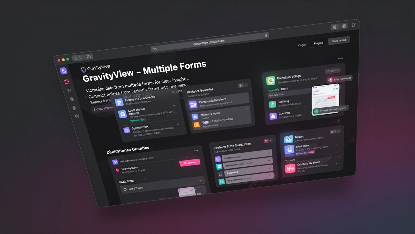 Preview of GravityView - Multiple Forms