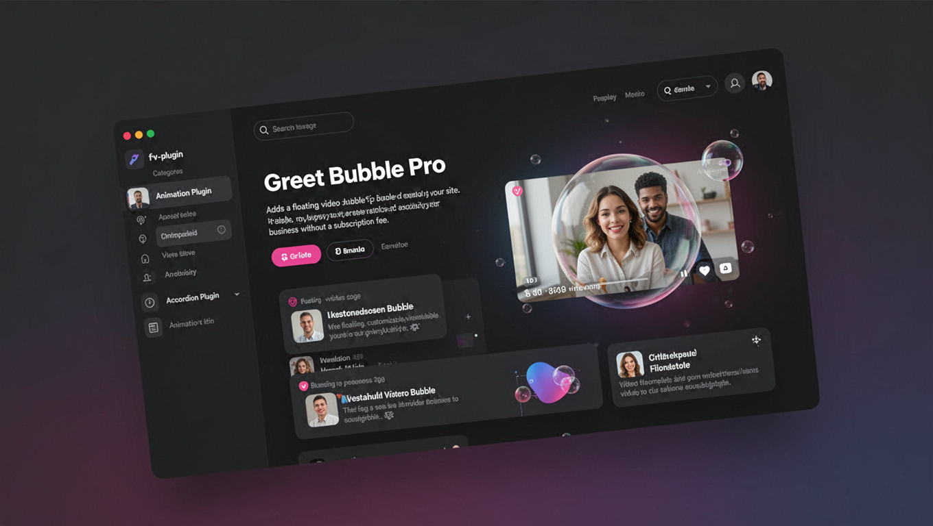 Preview of Greet Bubble Pro