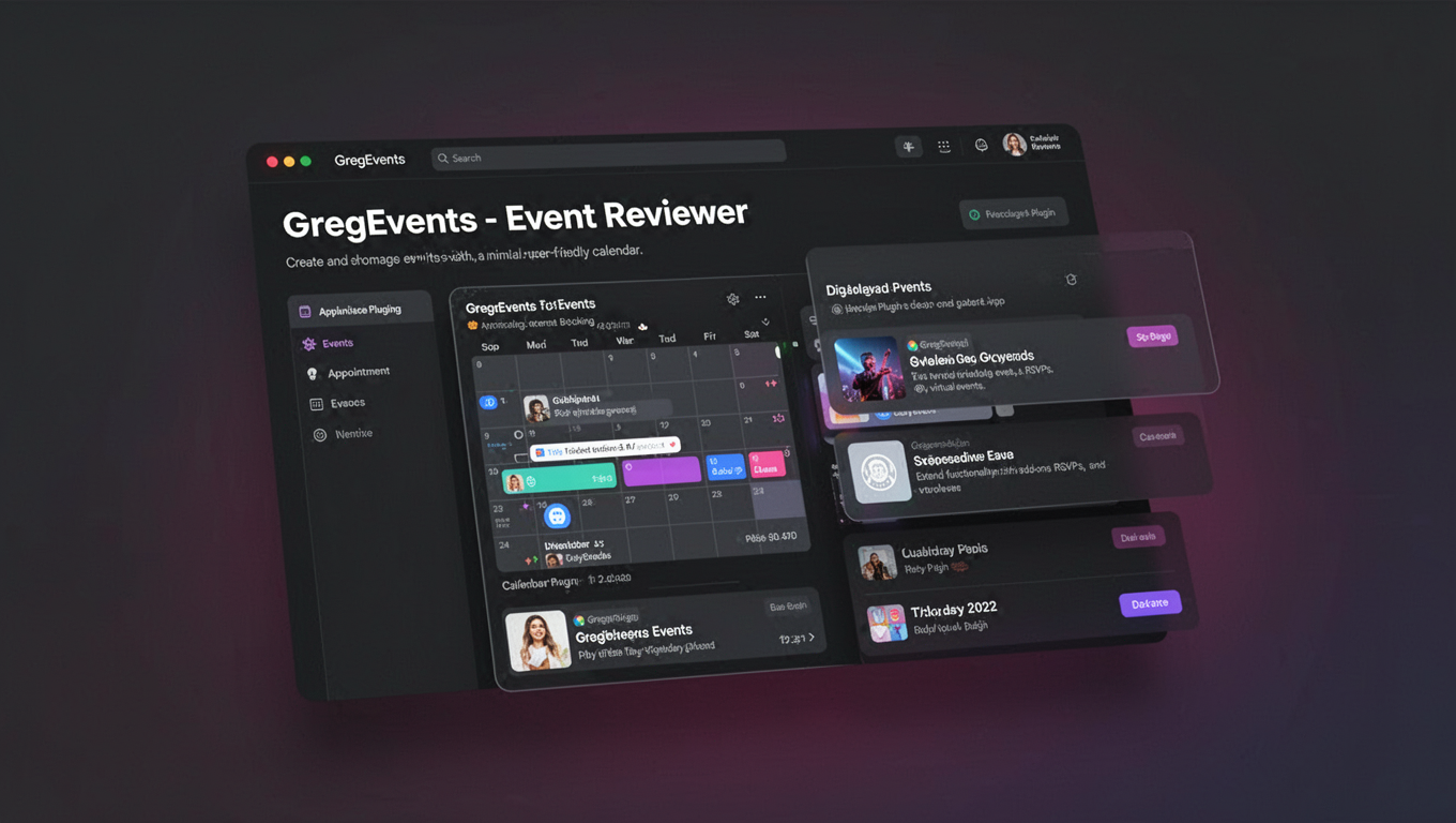 Preview of GregEvents - Event Reviewer