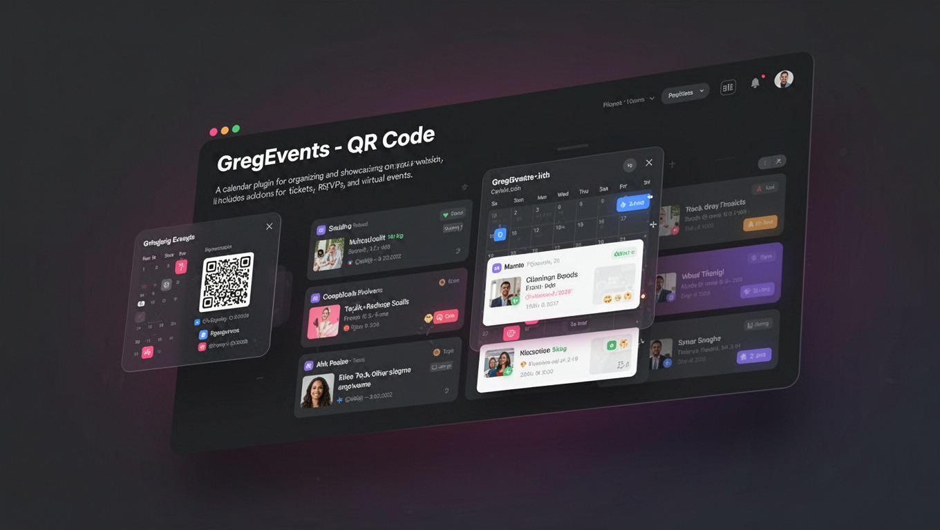 Preview of GregEvents - QR Code