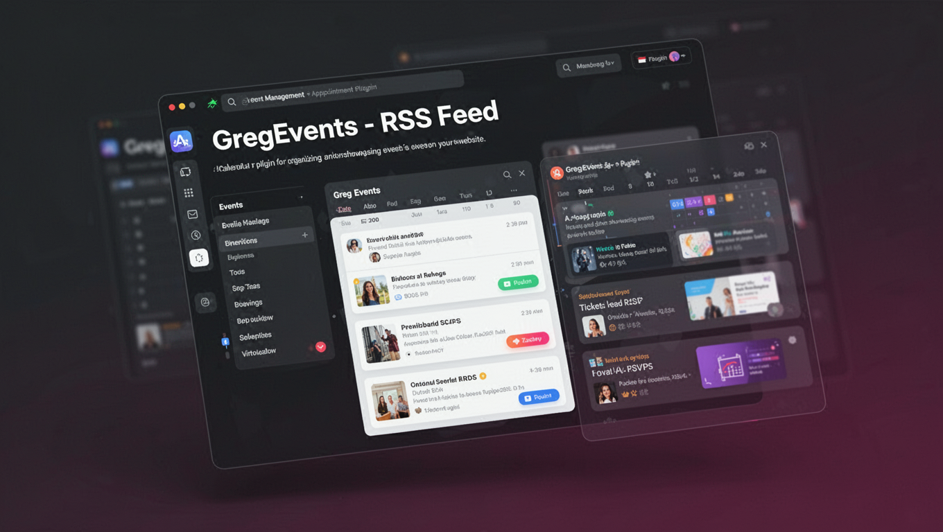 Preview of GregEvents - RSS Feed