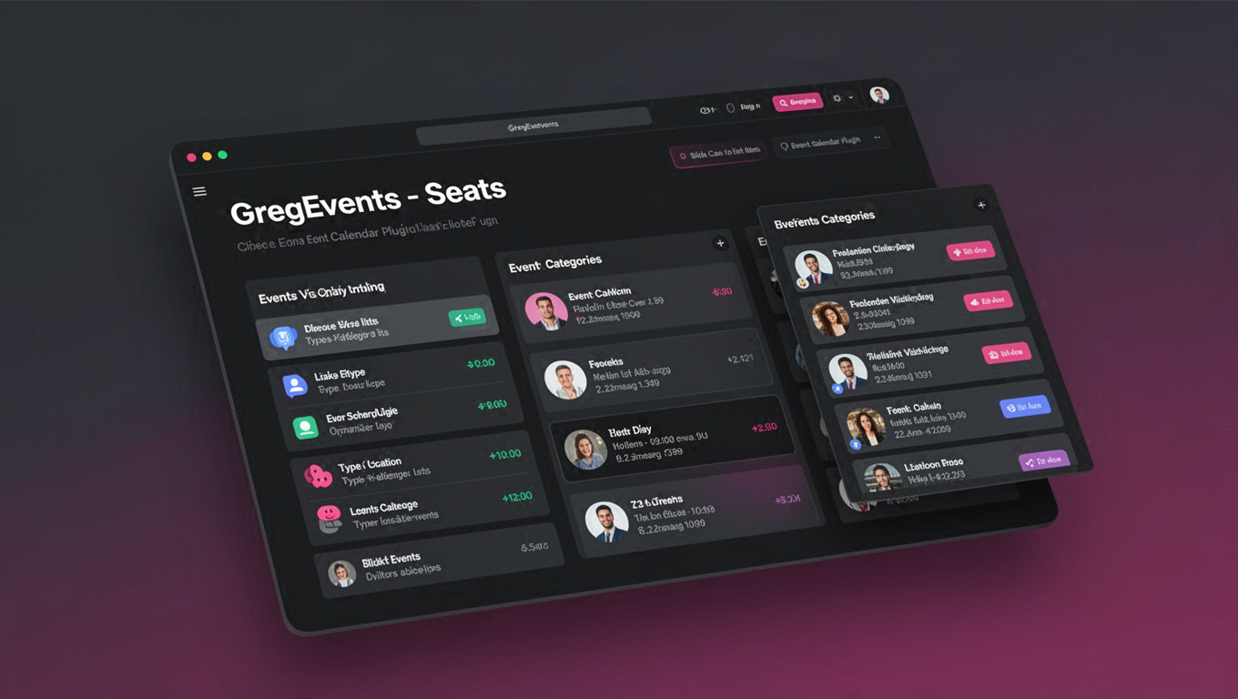 Preview of GregEvents - Seats