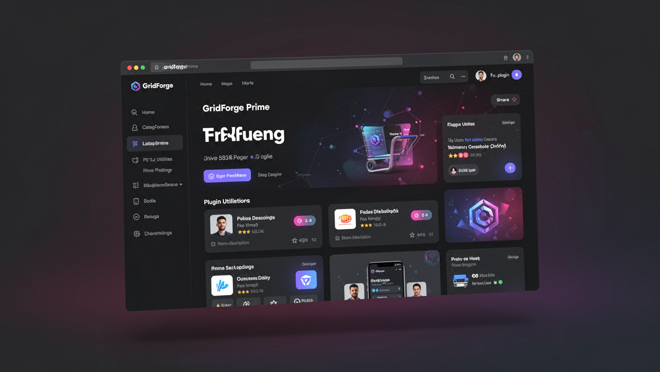 Preview of GridForge Prime