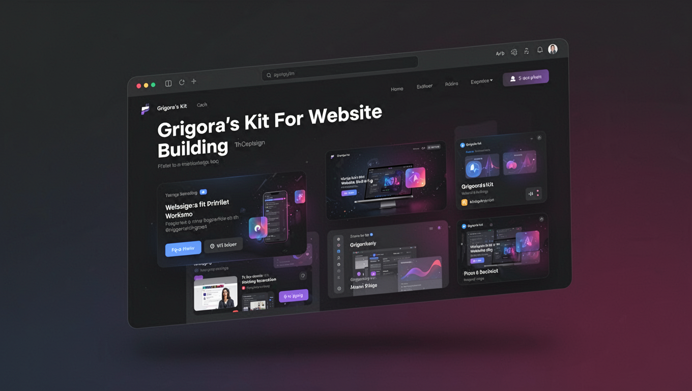 Preview of Grigora's Kit For Website Building