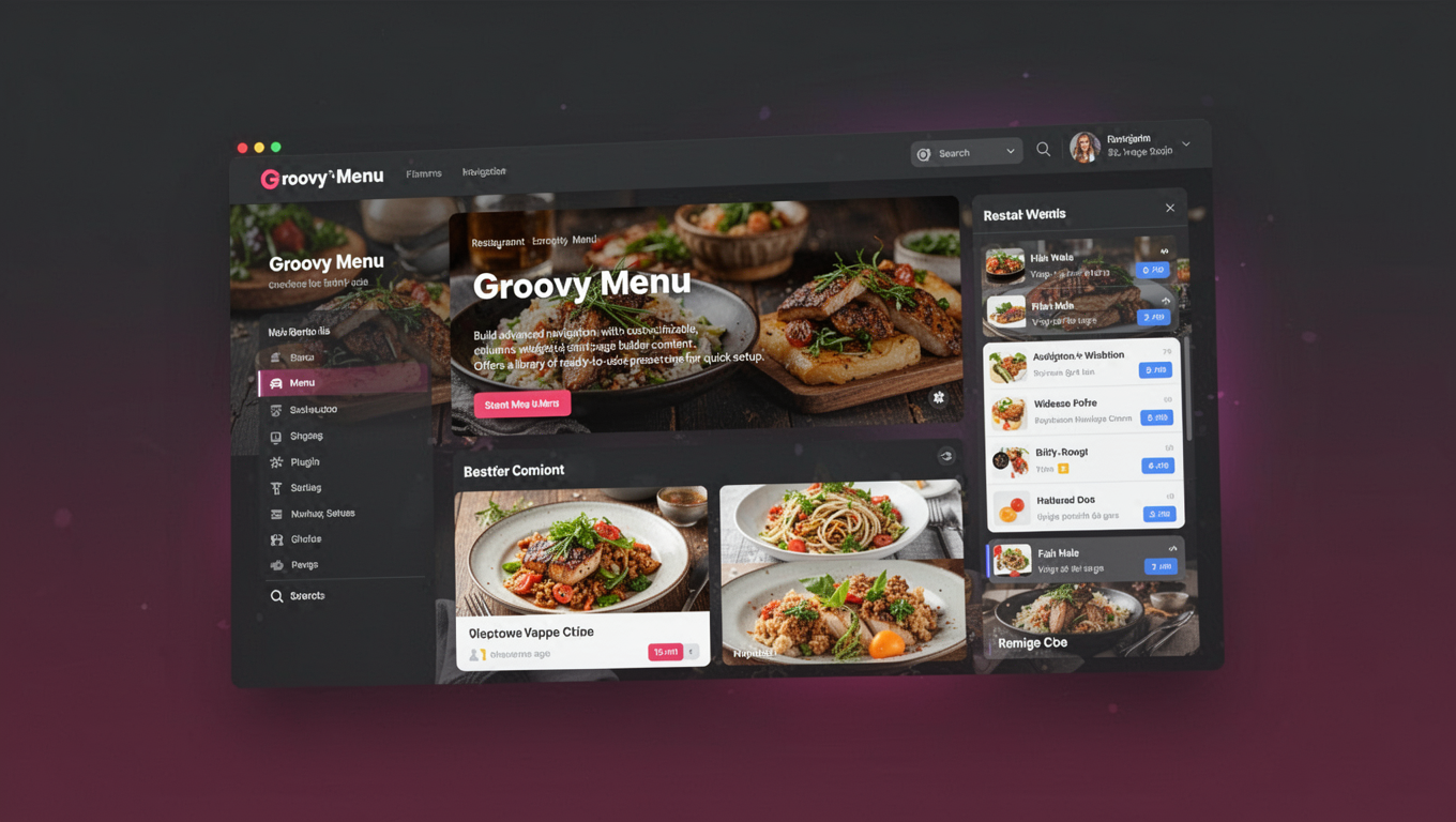 Preview of Groovy Menu