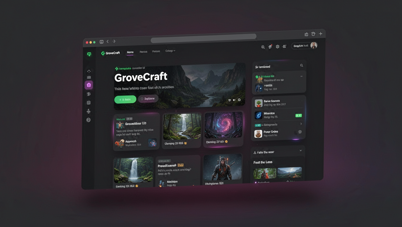 Preview of GroveCraft