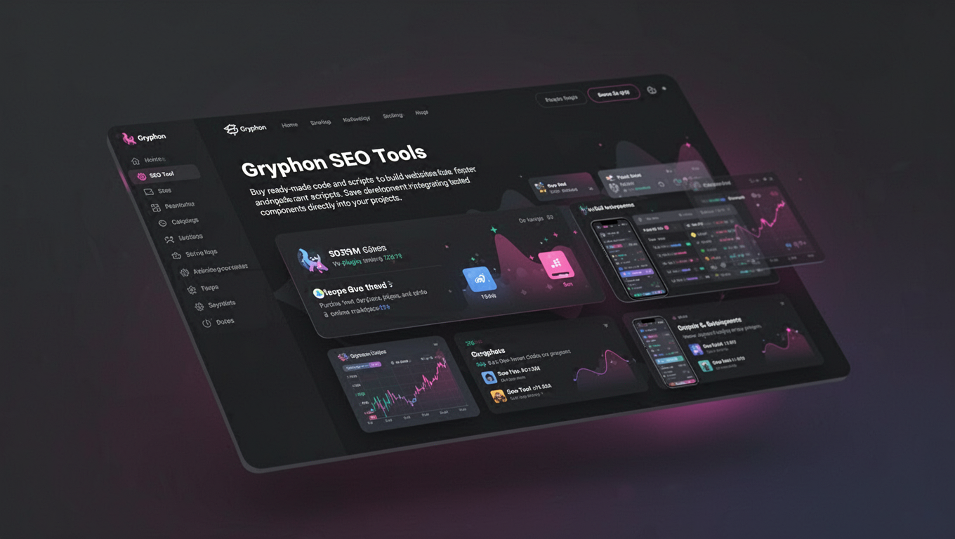 Preview of Gryphon SEO Tools
