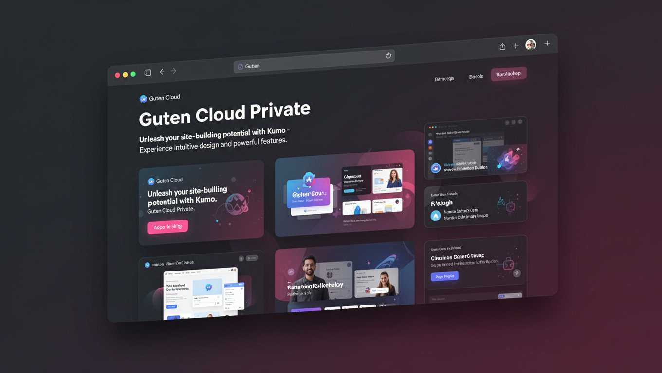 Preview of Guten Cloud Private