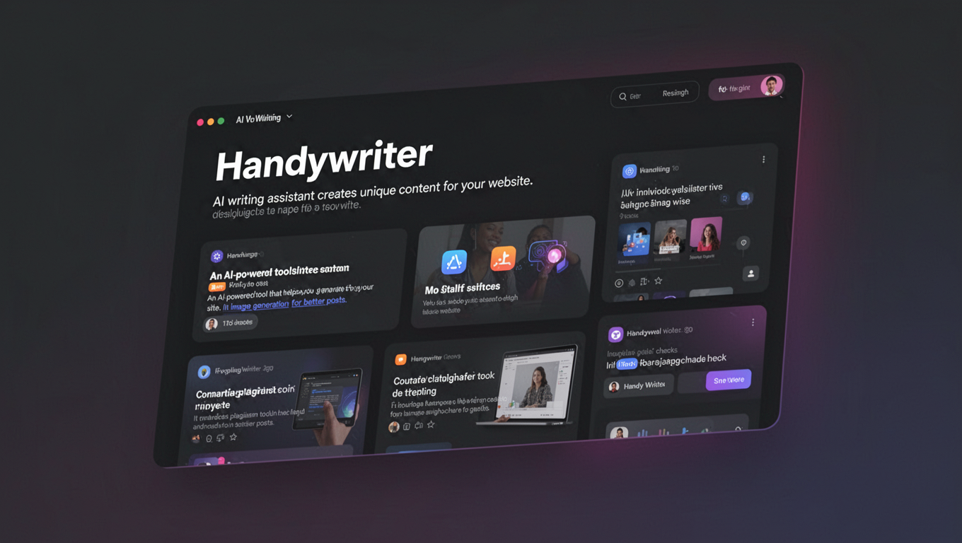 Preview of Handywriter