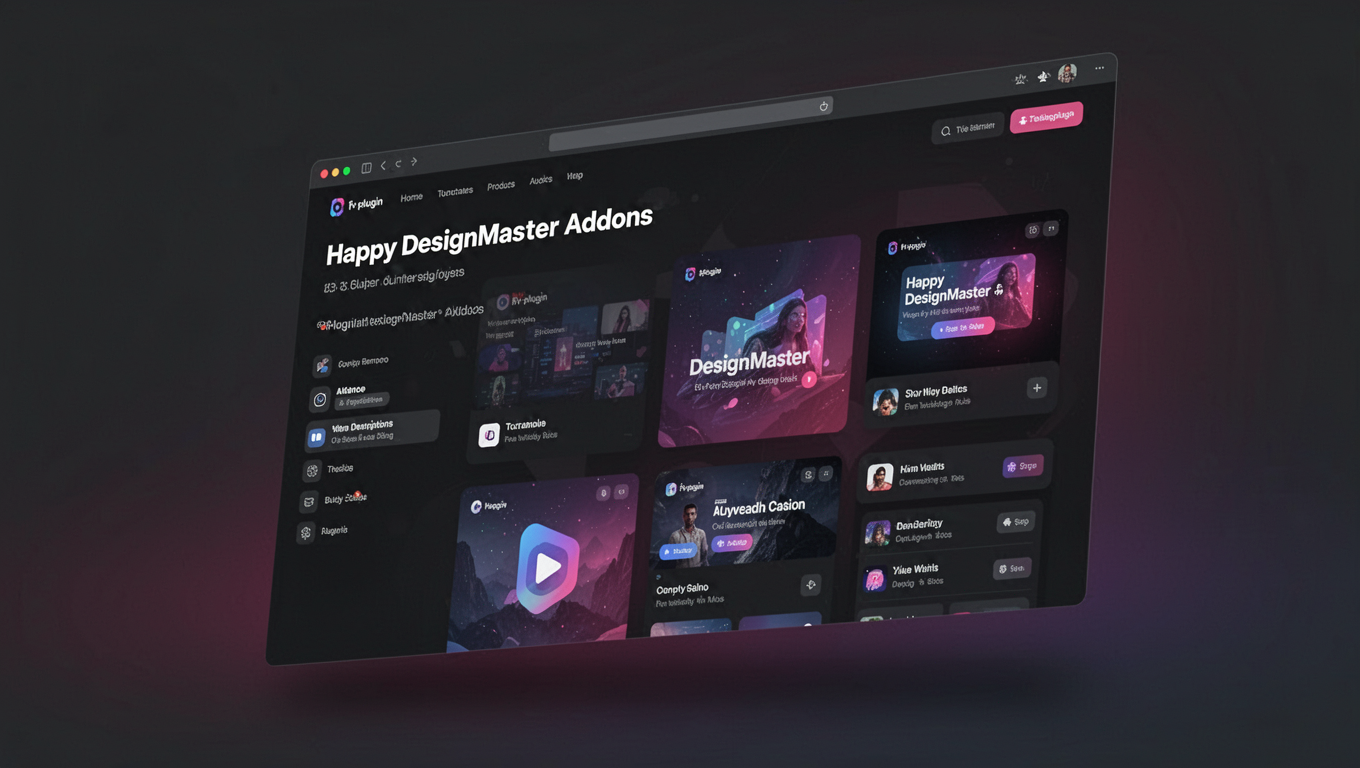 Preview of Happy DesignMaster Addons