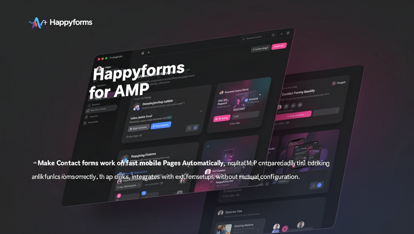 Preview of Happyforms for AMP