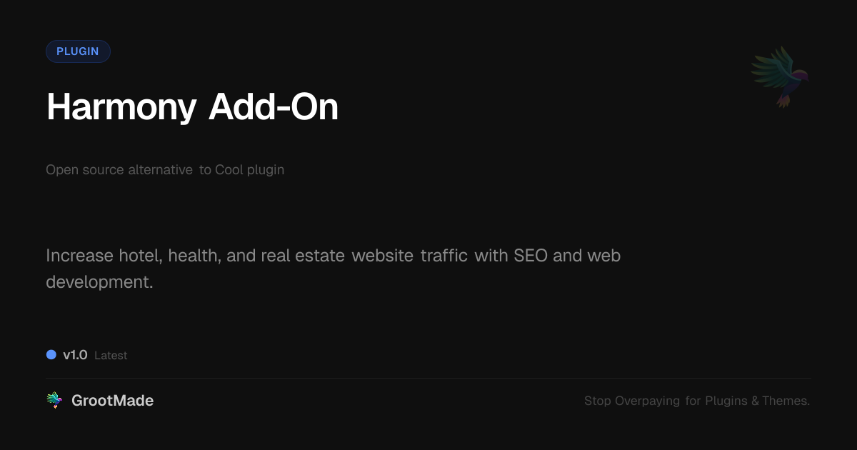 Preview of Harmony Add-On