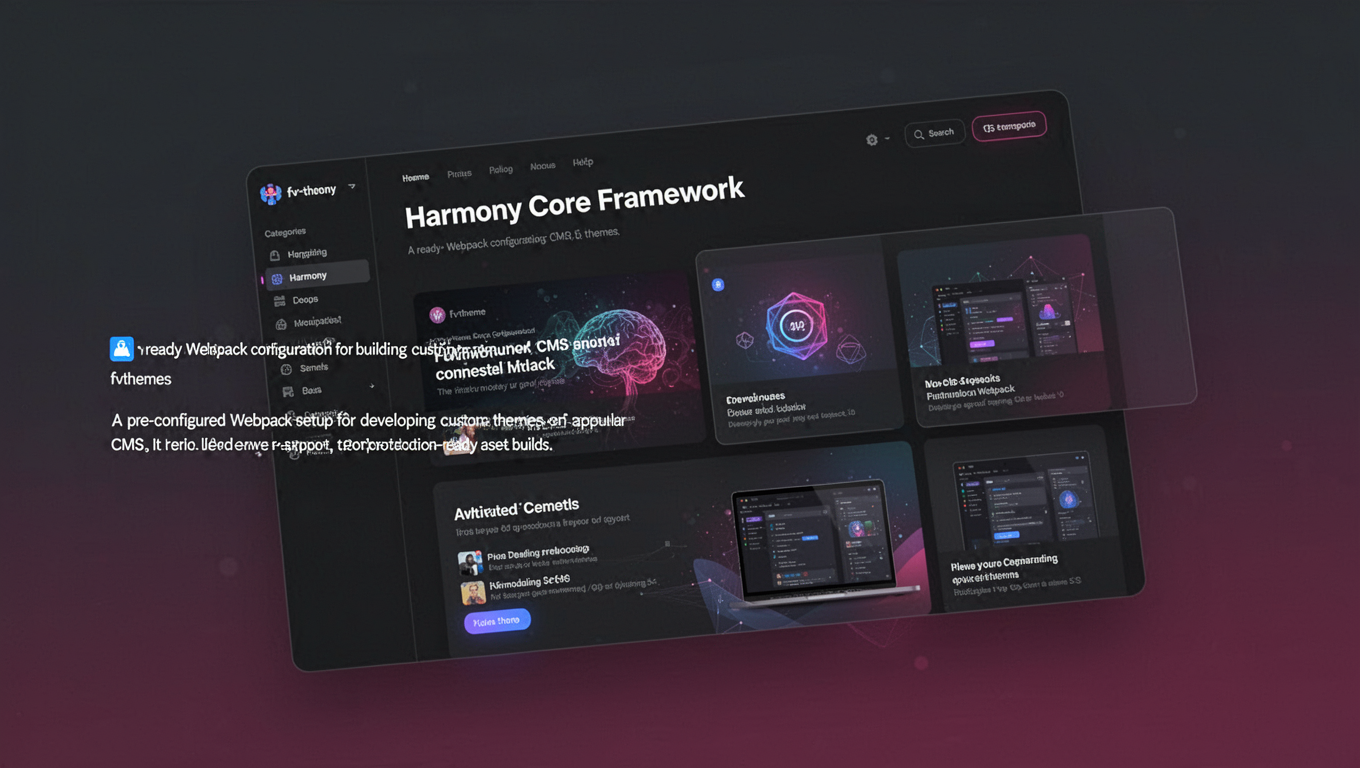 Preview of Harmony Core Framework