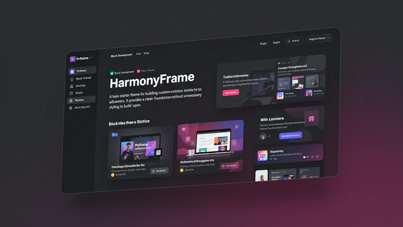 Preview of HarmonyFrame