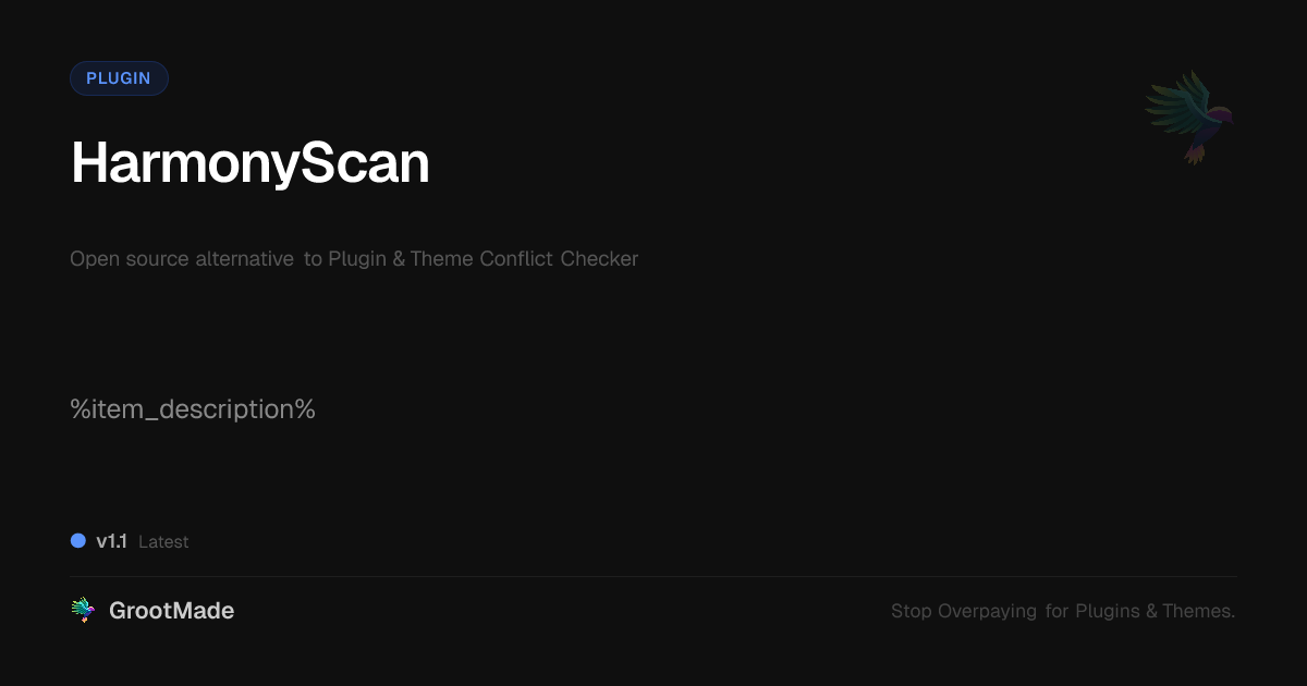 Preview of HarmonyScan