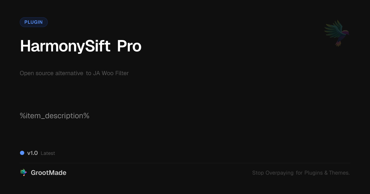 Preview of HarmonySift Pro