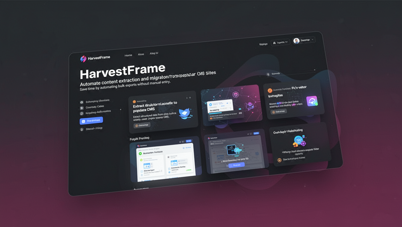Preview of HarvestFrame