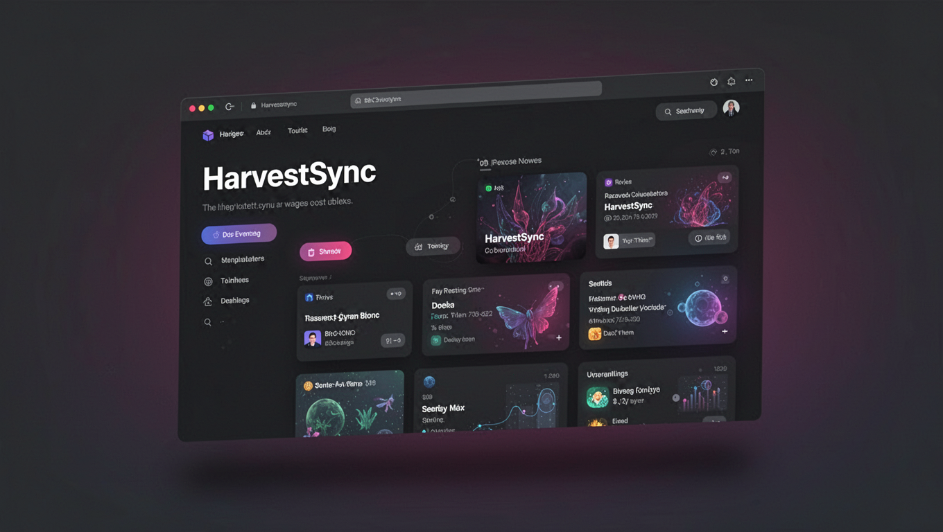 Preview of HarvestSync