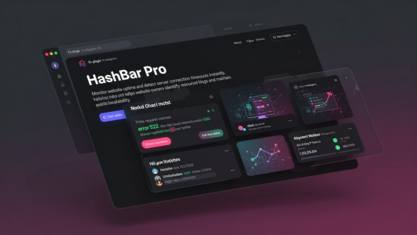 Preview of HashBar Pro