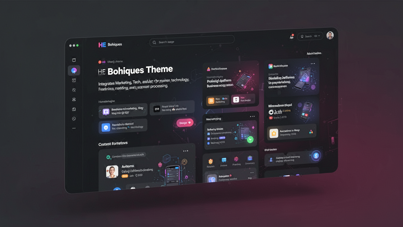 Preview of HE Bohiques Theme