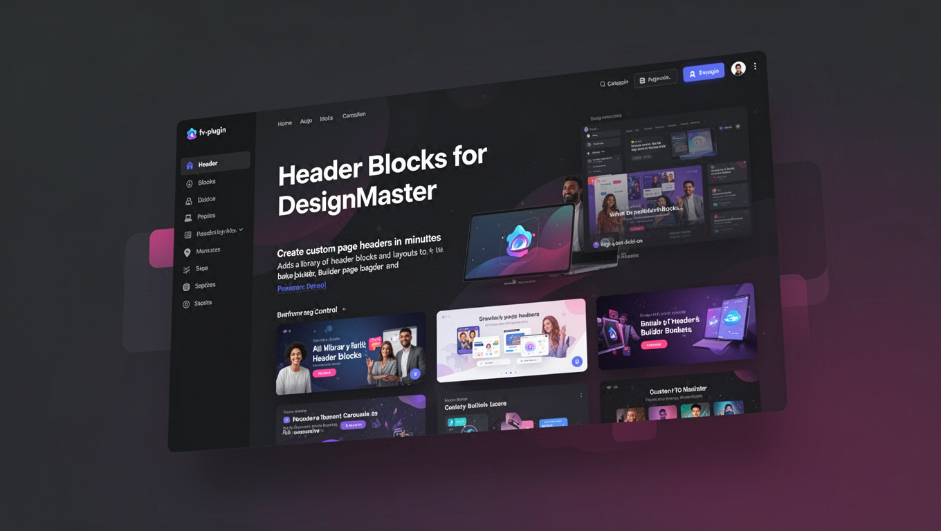 Preview of Header Blocks for DesignMaster
