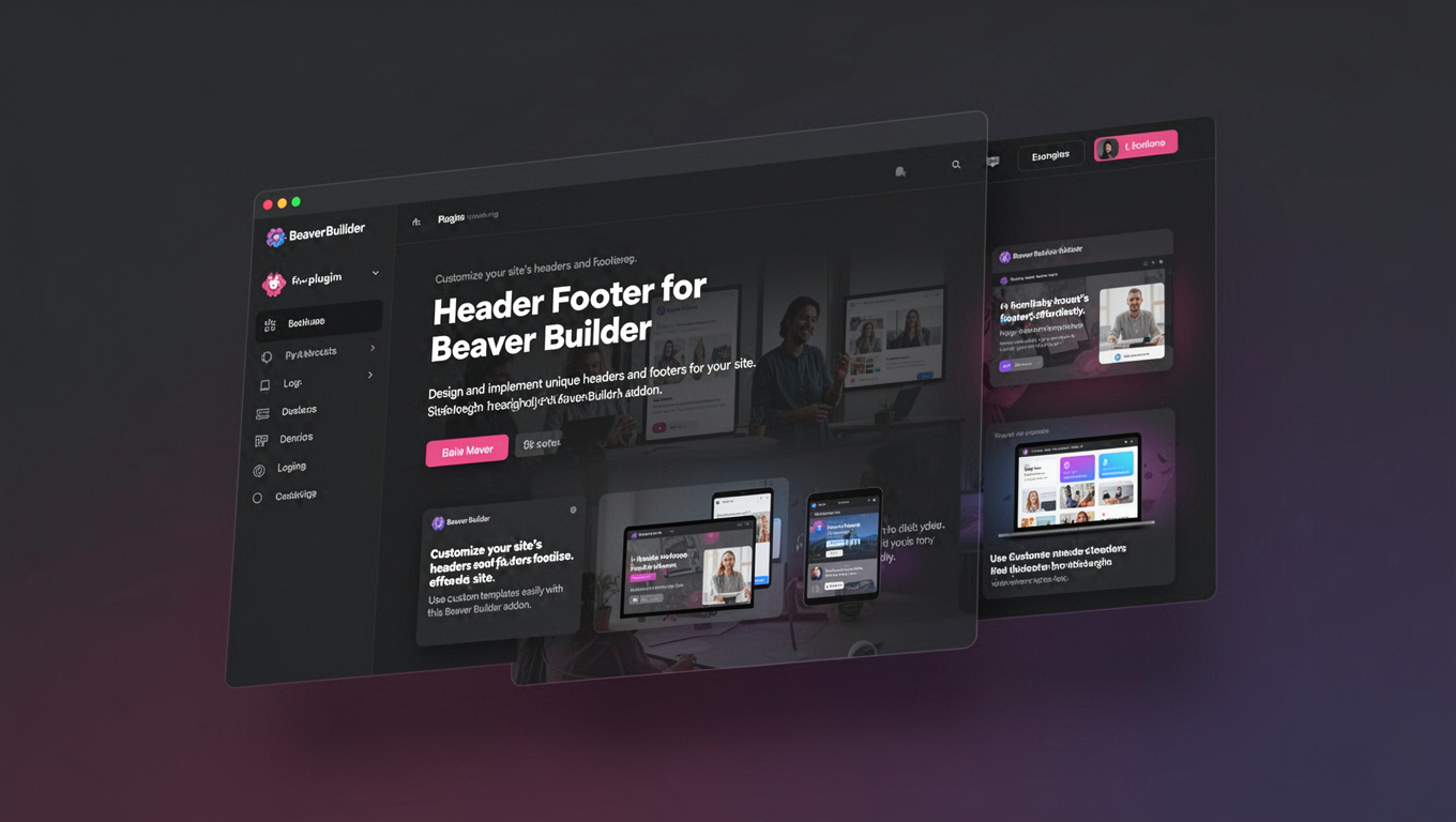 Preview of Header Footer for Beaver Builder
