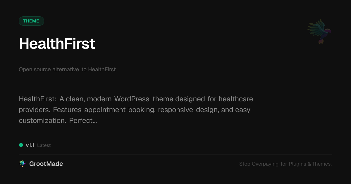 Preview of HealthFirst