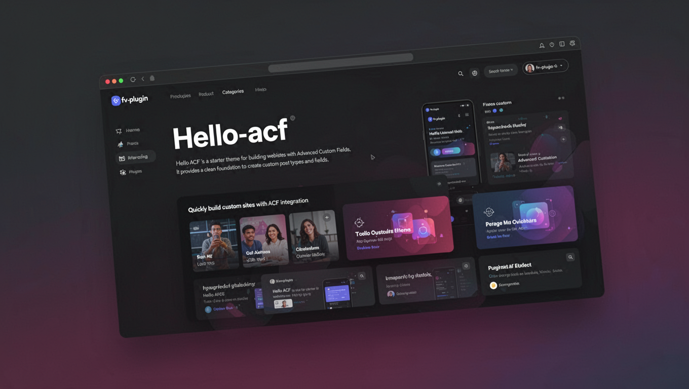 Preview of Hello-acf