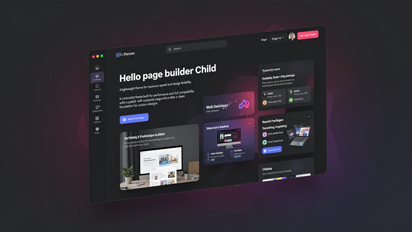 Preview of Hello Elementor Child