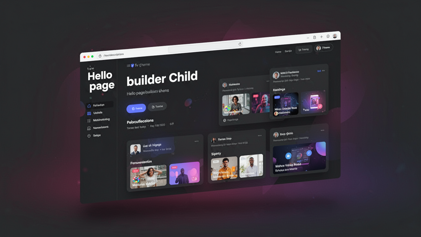 Preview of Hello Elementor Child