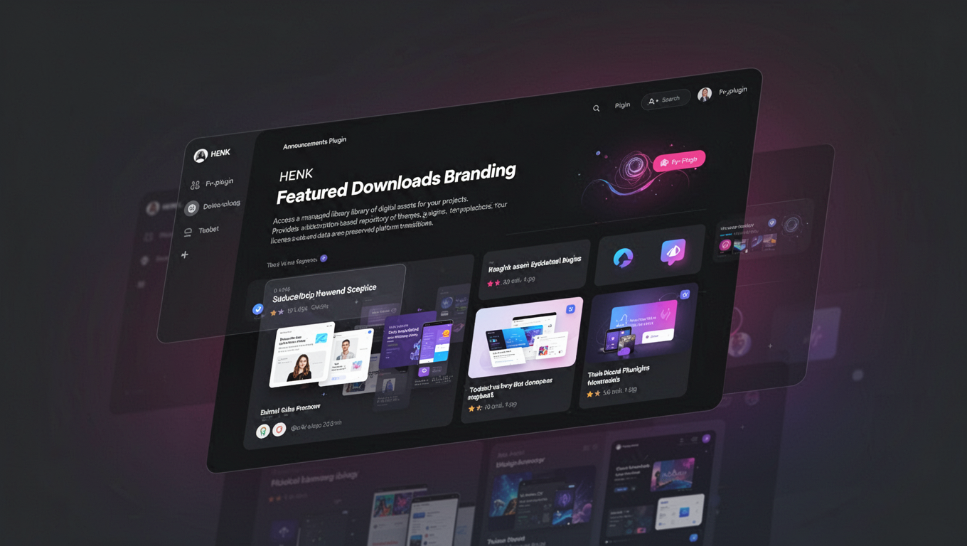 Preview of HENK - Featured Downloads Branding