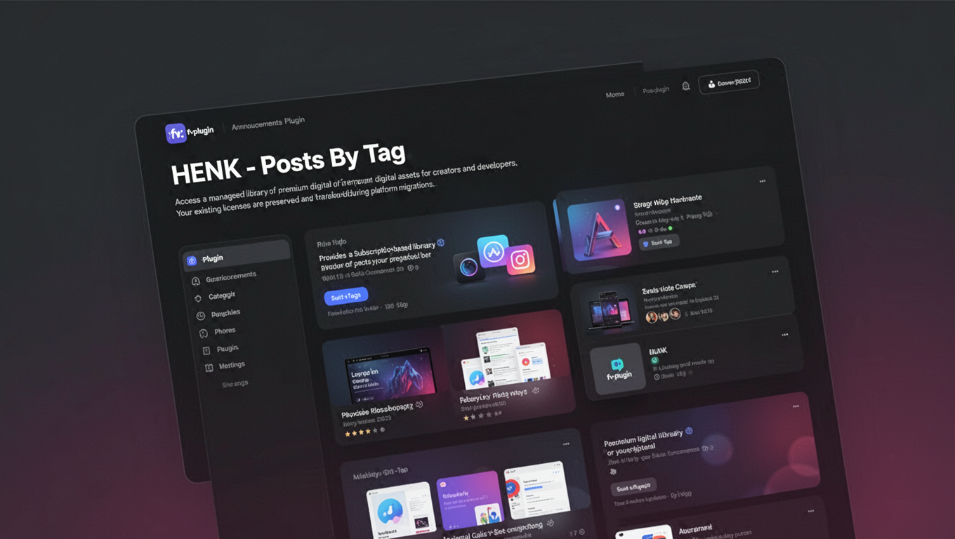 Preview of HENK - Posts By Tag