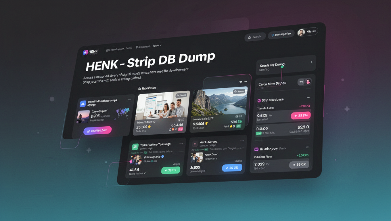 Preview of HENK - Strip DB Dump