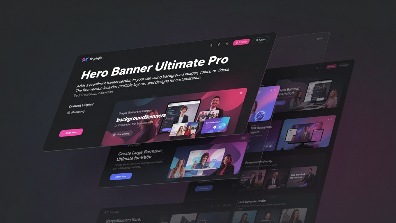 Preview of Hero Banner Ultimate Pro