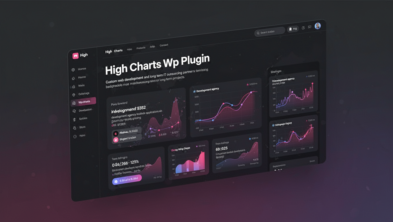 Preview of High Charts Wp Plugin