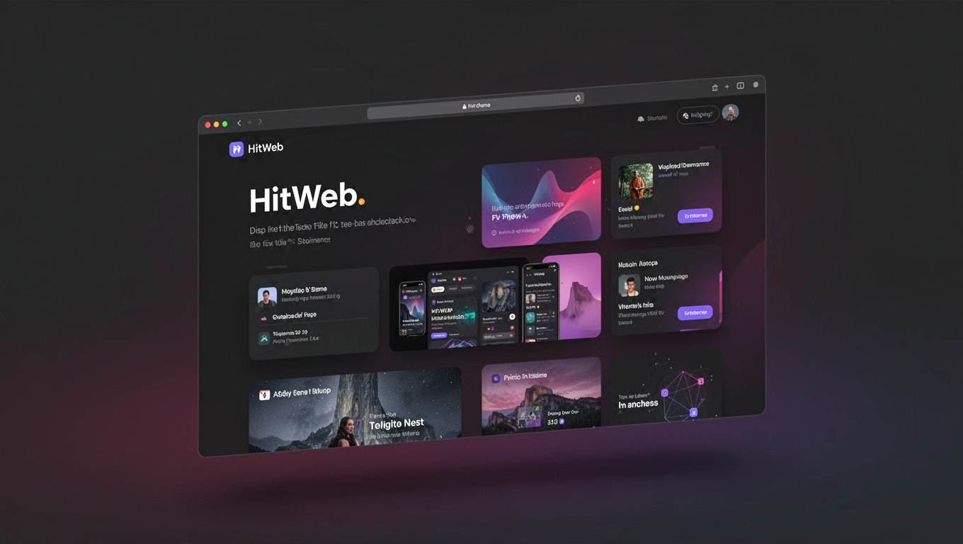 Preview of HitWeb.