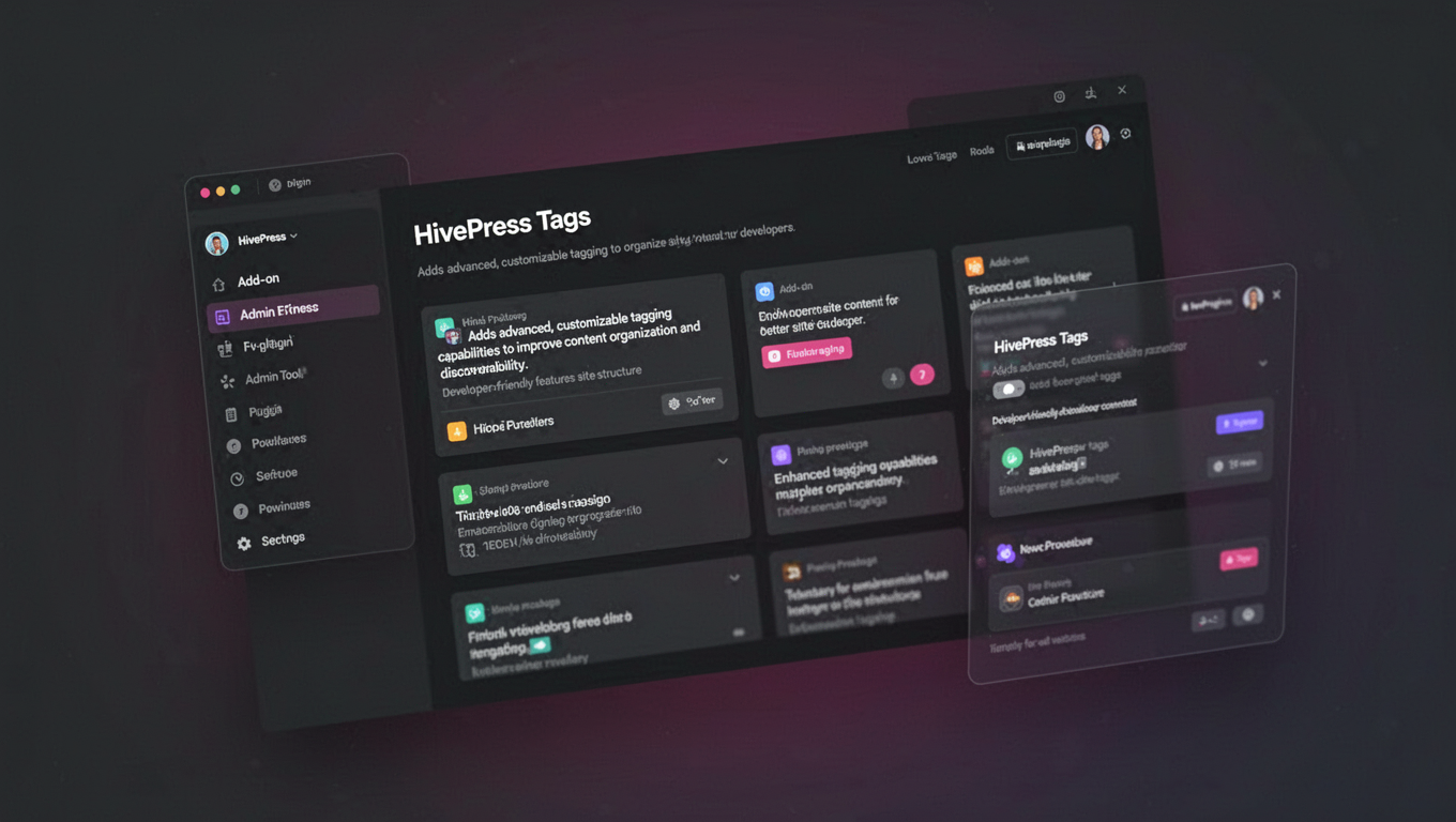 Preview of HivePress Tags