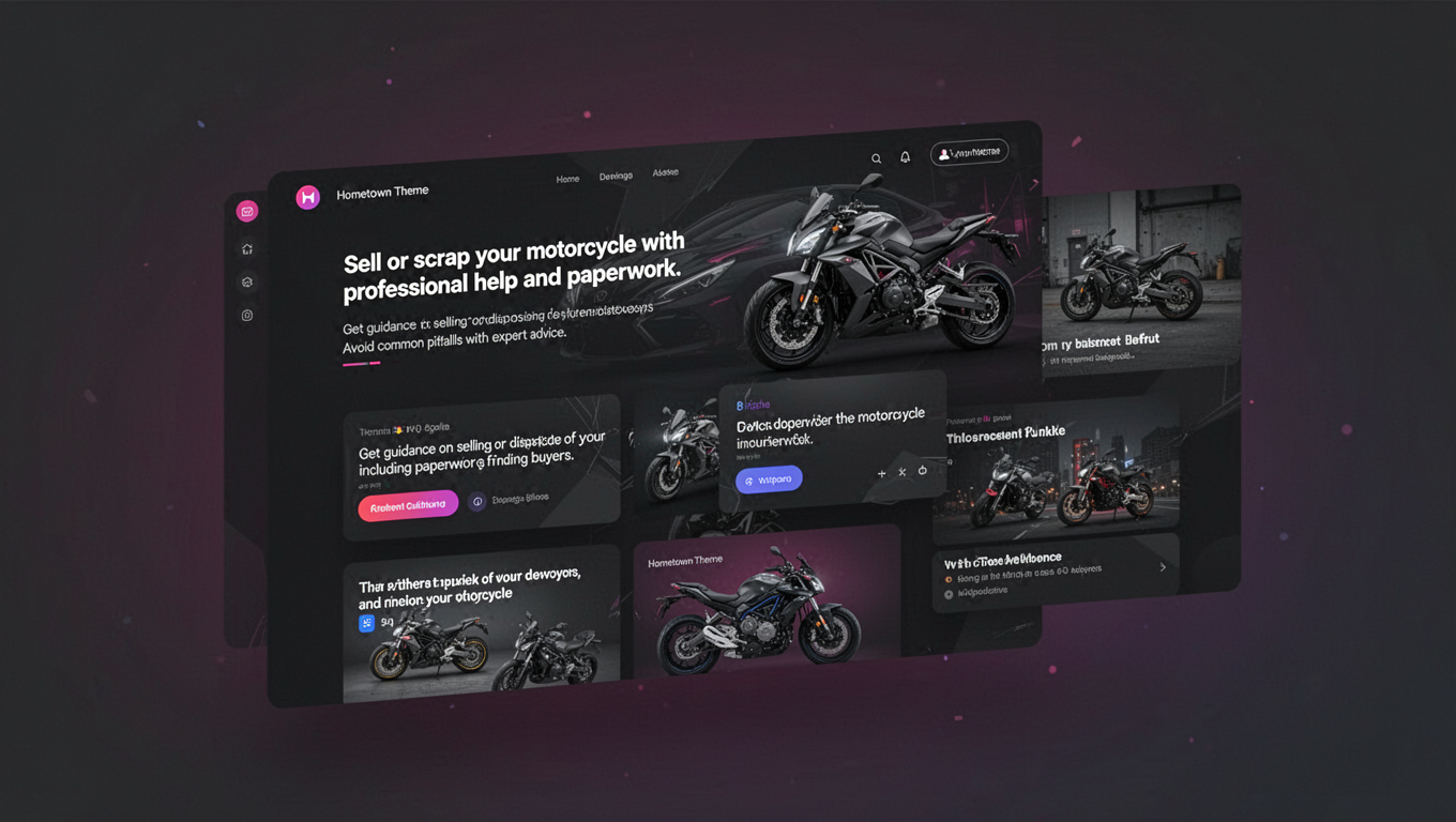 Preview of Hometown Theme